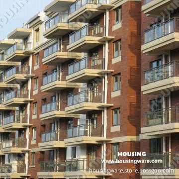 Strong Structural Aluminum Glass Railing/Balustrade for Your Balcony/Stair